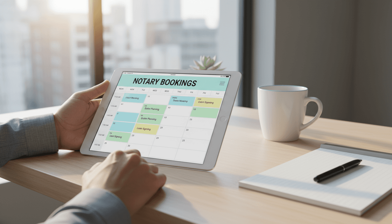 Calendar showing flexible appointment scheduling options